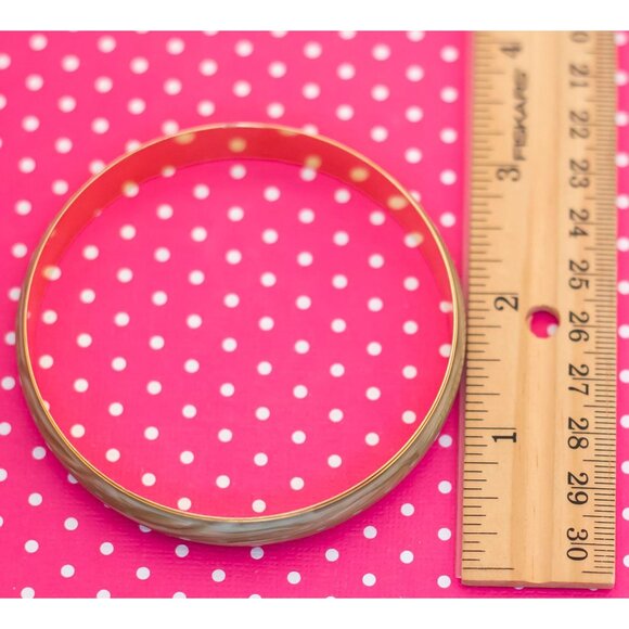 Vintage Elven Celestial Green Bangle Bracelet by Avon 8 3/4 inch - P21 - Picture 3 of 3